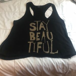 Stranded tank top